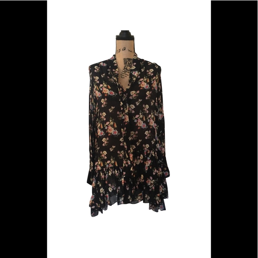 Zara floral dress